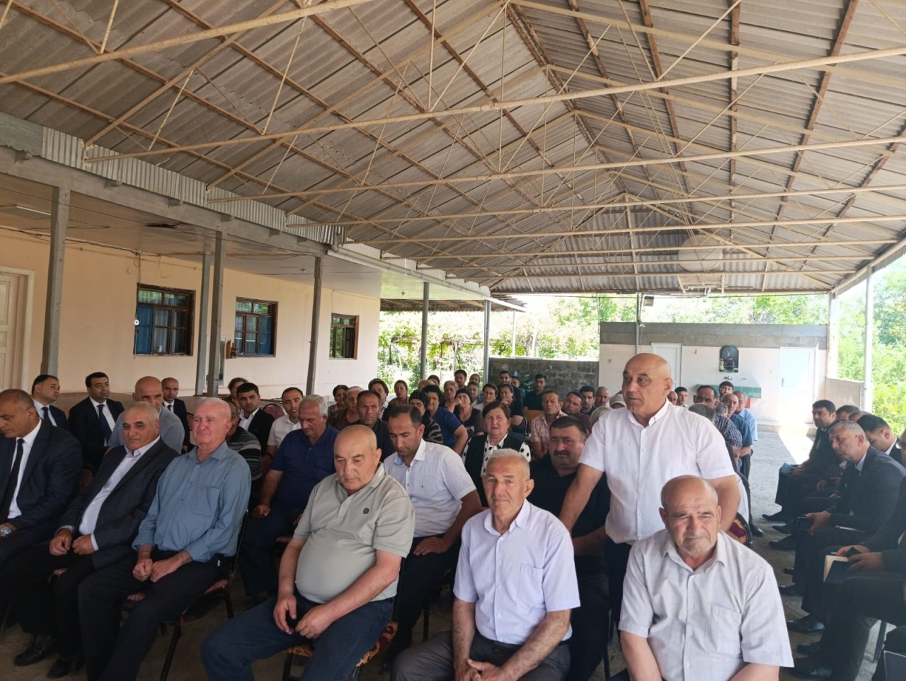 Goranboyda növbəti səyyar qəbul keçirildi - FOTOLAR